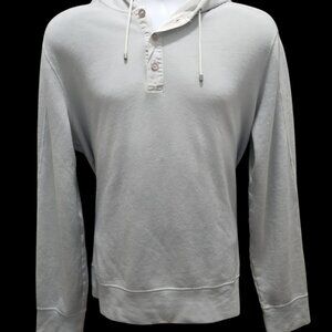 Polo Ralph Lauren Hoodie Pullover Sweatshirt Mens L Black Label Cotton Seafoam